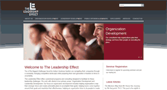 Desktop Screenshot of leadership-effect.com
